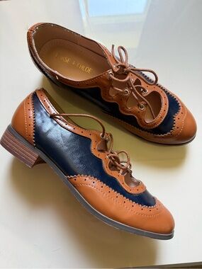 Chase + Chloe Wingtip Heel
